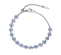 Brosway Women's bracelet in steel and blue crystals Symphonia BYM152.