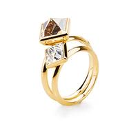 Brosway Women's Ring Stainless Steel Ring Woman Collection Polar - BPL32, 12, Non-precious metal, Not applicable.