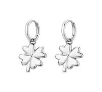Brosway Women's Steel Earrings with Four Leaf Clover Symbol | CHAKRA Collection - BHKE200