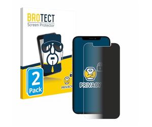 brotect 2 Pack Privacy Screen Protector compatible with Apple iPhone 12/12 Pro [Anti-Spy, Protection-Film, Blue Light Filter]