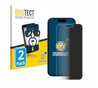 brotect 2 Pack Privacy Screen Protector compatible with Apple iPhone 15 Pro Max [Anti-Spy, Protection-Film, Blue Light Filter]