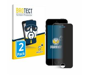 brotect 2 Pack Privacy Screen Protector compatible with Apple iPhone 5 / 5S / 5C / SE 2016 [Anti-Spy, Protection-Film, Blue Light Filter]