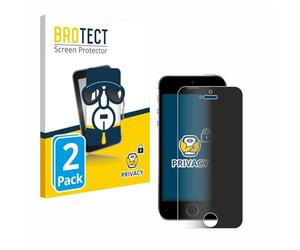 brotect 2 Pack Privacy Screen Protector compatible with Apple iPhone SE 2016 [Anti-Spy, Protection-Film, Blue Light Filter]