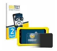 brotect 2 Pack Privacy Screen Protector compatible with Clementoni Clempad 8" PRO [Anti-Spy, Protection-Film, Blue Light Filter]