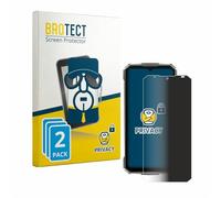 brotect 2 Pack Privacy Screen Protector compatible with Doogee Fire 7 Ultra [Anti-Spy, Protection-Film, Blue Light Filter]