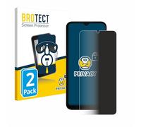 brotect 2 Pack Privacy Screen Protector compatible with Nokia C32 [Anti-Spy, Protection-Film, Blue Light Filter]