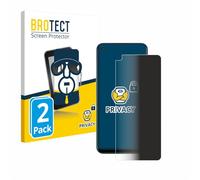 brotect 2 Pack Privacy Screen Protector compatible with Oppo A72 [Anti-Spy, Protection-Film, Blue Light Filter]