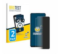 brotect 2 Pack Privacy Screen Protector compatible with realme GT 2 Pro [Anti-Spy, Protection-Film, Blue Light Filter]
