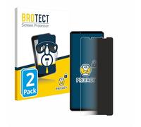 brotect 2 Pack Privacy Screen Protector compatible with Sony Xperia 1 IV [Anti-Spy, Protection-Film, Blue Light Filter]