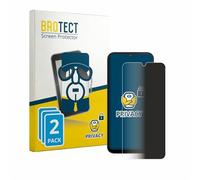 brotect 2 Pack Privacy Screen Protector compatible with Xiaomi Poco C81 [Anti-Spy, Protection-Film, Blue Light Filter]