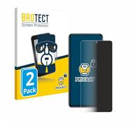 brotect 2 Pack Privacy Screen Protector compatible with Xiaomi Poco F3 [Anti-Spy, Protection-Film, Blue Light Filter]
