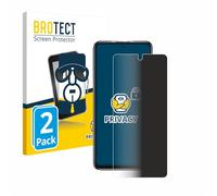 brotect 2 Pack Privacy Screen Protector compatible with Xiaomi Poco M4 Pro 5G [Anti-Spy, Protection-Film, Blue Light Filter]
