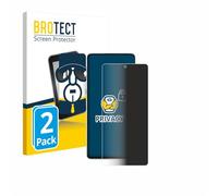 brotect 2 Pack Privacy Screen Protector compatible with Xiaomi Redmi Note 14 5G [Anti-Spy, Protection-Film, Blue Light Filter]