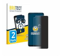 brotect 2 Pack Privacy Screen Protector compatible with Xiaomi Redmi Note 9 [Anti-Spy, Protection-Film, Blue Light Filter]