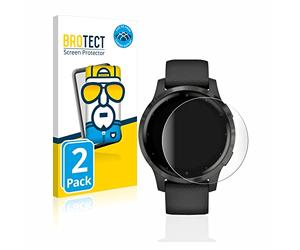 brotect 2 Pack Protection Film compatible with Garmin vivoactive 4s (40 mm)