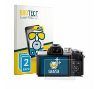 brotect 2 Pack Protection Film compatible with Olympus OM-D E-M10 Mark III