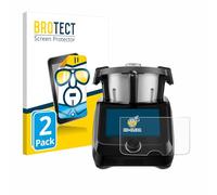 brotect 2 Pack Protection Film compatible with SilverCrest Monsieur Cuisine Smart BLACK EDITION