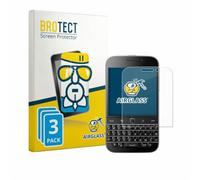 brotect 3 Pack Glass Film compatible with Blackberry Classic Q20