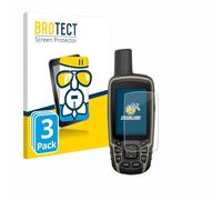 brotect 3 Pack Glass Film compatible with Garmin GPSMAP 65s