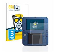 brotect 3 Pack Glass Film compatible with Nintendo New 3DS XL
