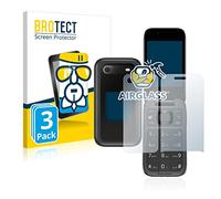 brotect 3 Pack Glass Film compatible with Nokia 2660 Flip
