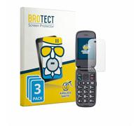 brotect 3 Pack Glass Film compatible with Panasonic KX-TU550