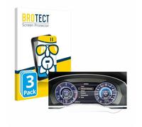 brotect 3 Pack Glass Film compatible with Volkswagen Tiguan 2017 Active Info Cockpit 12.3"