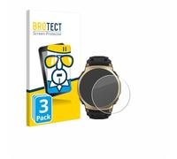brotect 3 Pack Tempered Glass compatible with Huami Amazfit T-Rex 3 Pro