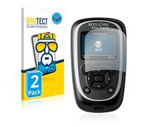 brotect 3D Curved Screen Protector compatible with Accu-Chek Aviva Expert (2 Pack) - Full Screen Coverage