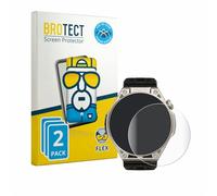 brotect 3D Curved Screen Protector compatible with Amazfit Balance Ultra 2 Pack - Full Screen Coverage