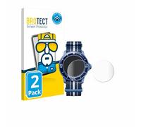 brotect 3D Curved Screen Protector compatible with Blancpain x Swatch Scuba Fifty Fathoms 2 Pack - Full Screen Coverage