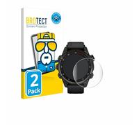 brotect 3D Curved Screen Protector compatible with Garmin Descent Mk3i (43 mm) 2 Pack - Full Screen Coverage