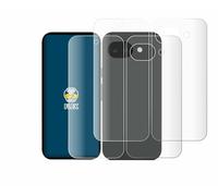 brotect 3D Curved Screen Protector compatible with Google Pixel 10a (Front+Back) 2 Pack - Full Screen Coverage