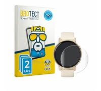 brotect 3D Curved Screen Protector compatible with Hama Smartwatch Arion 2 Pack - Full Screen Coverage