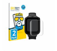 brotect 3D Curved Screen Protector compatible with Insta360 GPS preview remote Built-In Mic 2 Pack - Full Screen Coverage