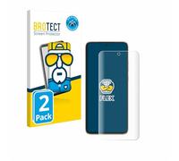 brotect 3D Curved Screen Protector compatible with Motorola Edge 50 Neo 2 Pack - Full Screen Coverage