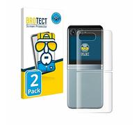 brotect 3D Curved Screen Protector compatible with Motorola Razr 40 Ultra (Back) (2 Pack) - Full Screen Coverage
