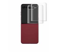 brotect 3D Curved Screen Protector compatible with Motorola Razr Ultra 2025 (Back display) 2 Pack - Full Screen Coverage