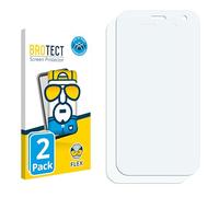 brotect 3D Curved Screen Protector compatible with Palm Pepito (2 Pack) - Full Screen Coverage
