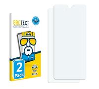 brotect 3D Curved Screen Protector compatible with Sony Xperia L4 (2 Pack) - Full Screen Coverage