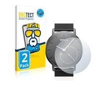 brotect 3D Curved Screen Protector compatible with Withings Activité Pop 2 Pack - Full Screen Coverage
