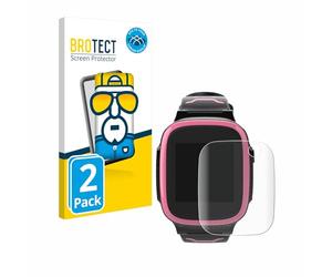 brotect 3D Curved Screen Protector compatible with Xplora X5 Play 2 Pack - Full Screen Coverage