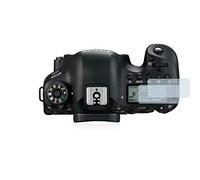 brotect 3D Curved Screen Protector Matte compatible with Canon EOS 6D Mark II (top plate display) (2 Pack) - Full Screen Coverage