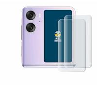 brotect 3D Curved Screen Protector Matte compatible with Oppo Find N2 Flip (Back display) (2 Pack) - Full Screen Coverage