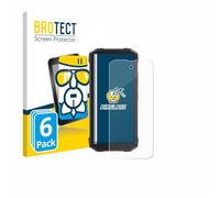 brotect 6 Pack Glass Film compatible with Cubot King Kong Mini 4