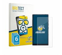 brotect 6 Pack Glass Film compatible with FiiO M33 R2R