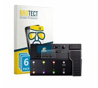 brotect 6 Pack Glass Film compatible with Line 6 POD Go Wireless