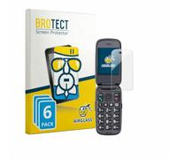 brotect 6 Pack Glass Film compatible with Panasonic KX-TU550