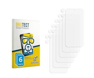 brotect 6 Pack Glass Film compatible with TCL K70 Power 4G
