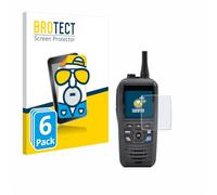 brotect 6 Pack Protection Film compatible with Icom IC-M94D
